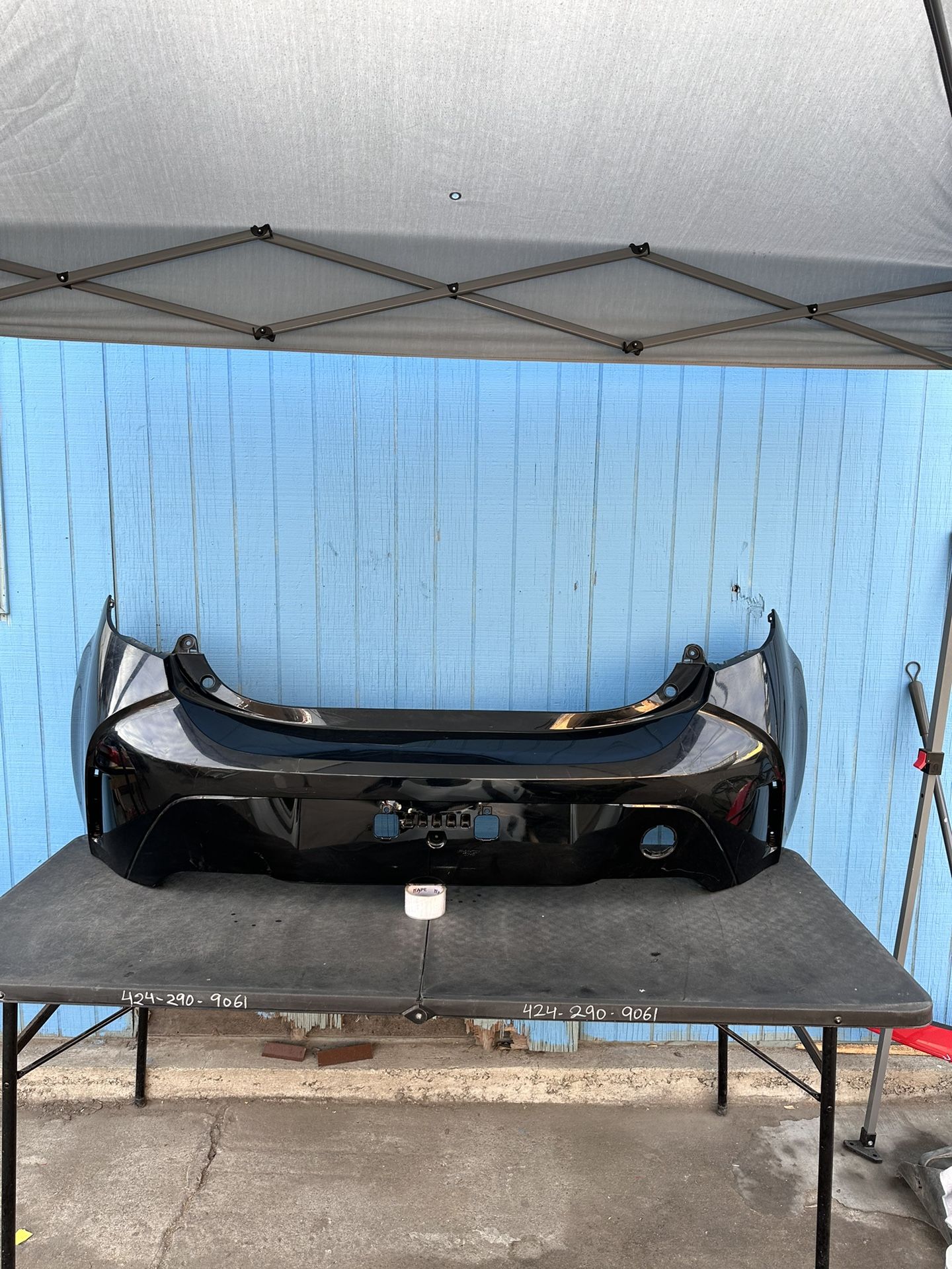 2019 2020 2021 2022 TOYOTA COROLLA HATCHBACK REAR BUMPER COVER OEM USED