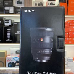 Sony FE 16-35mm F2.8 GMII