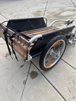 Burley bike trailer