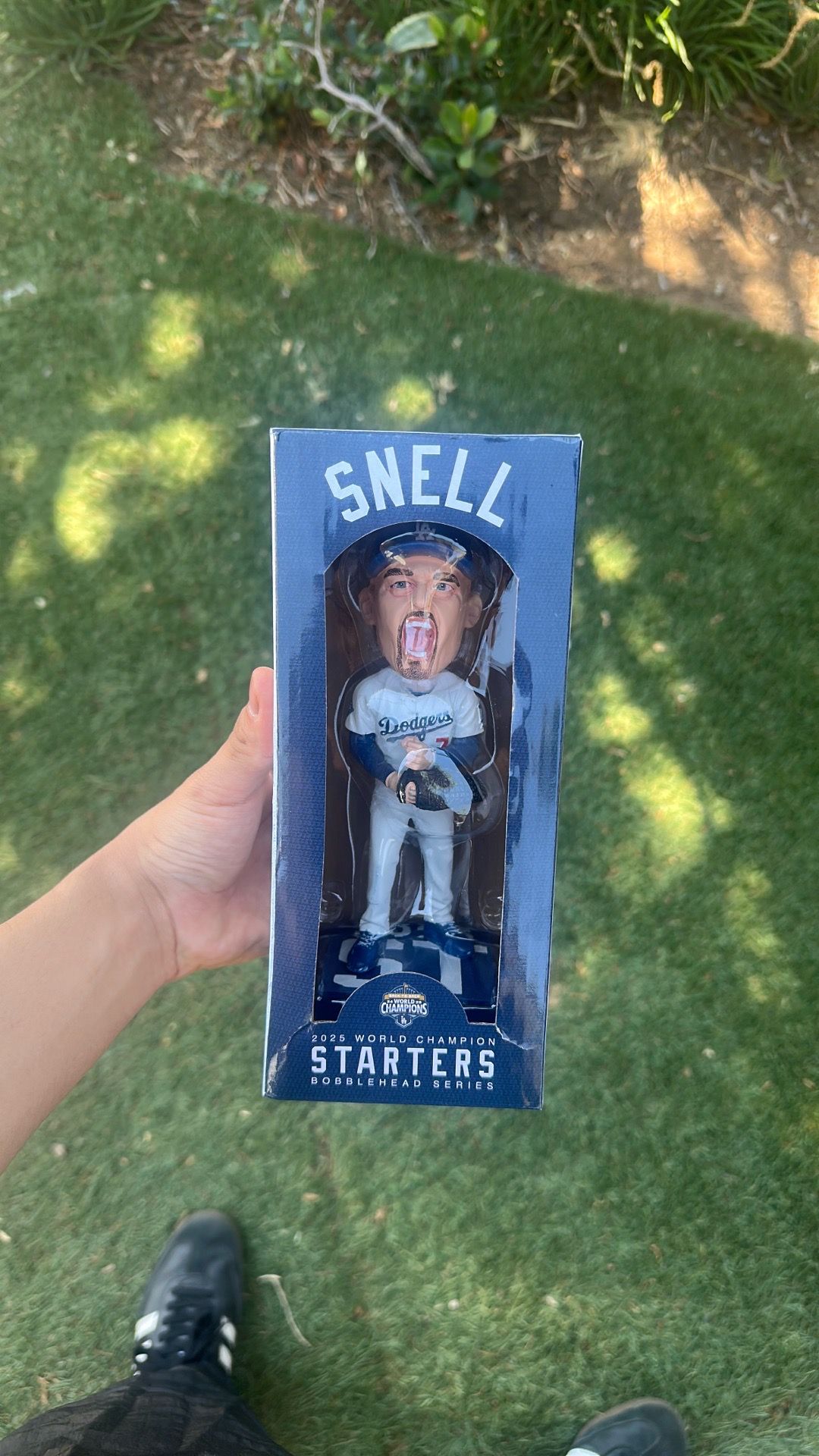 Blake Snell 2025 World Champion Starters Bobblehead Series