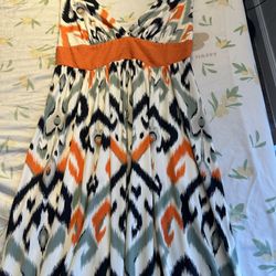 Quality summer long dress - Almost new