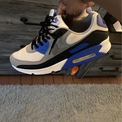 Nike Footwear Air Max 90 Hyper Royal On Feet Nike Air Max For Sale