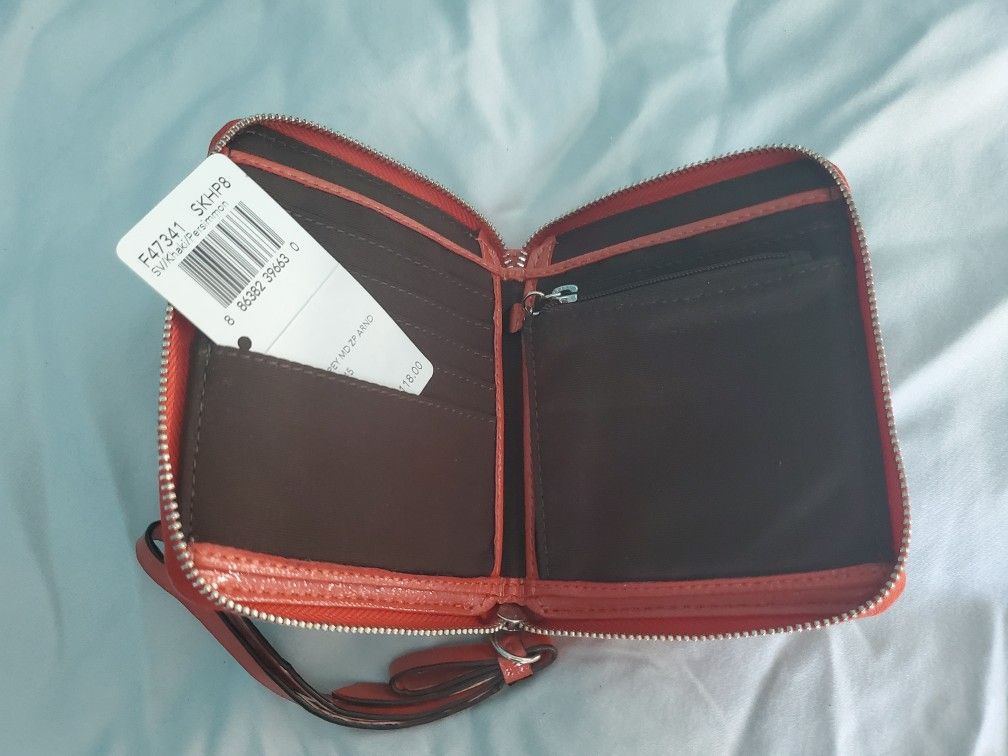 Orange Coack Wallet