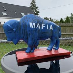 Bills Mafia Buffalo Sculpture