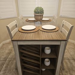 Breakfast Table with 4 Chairs