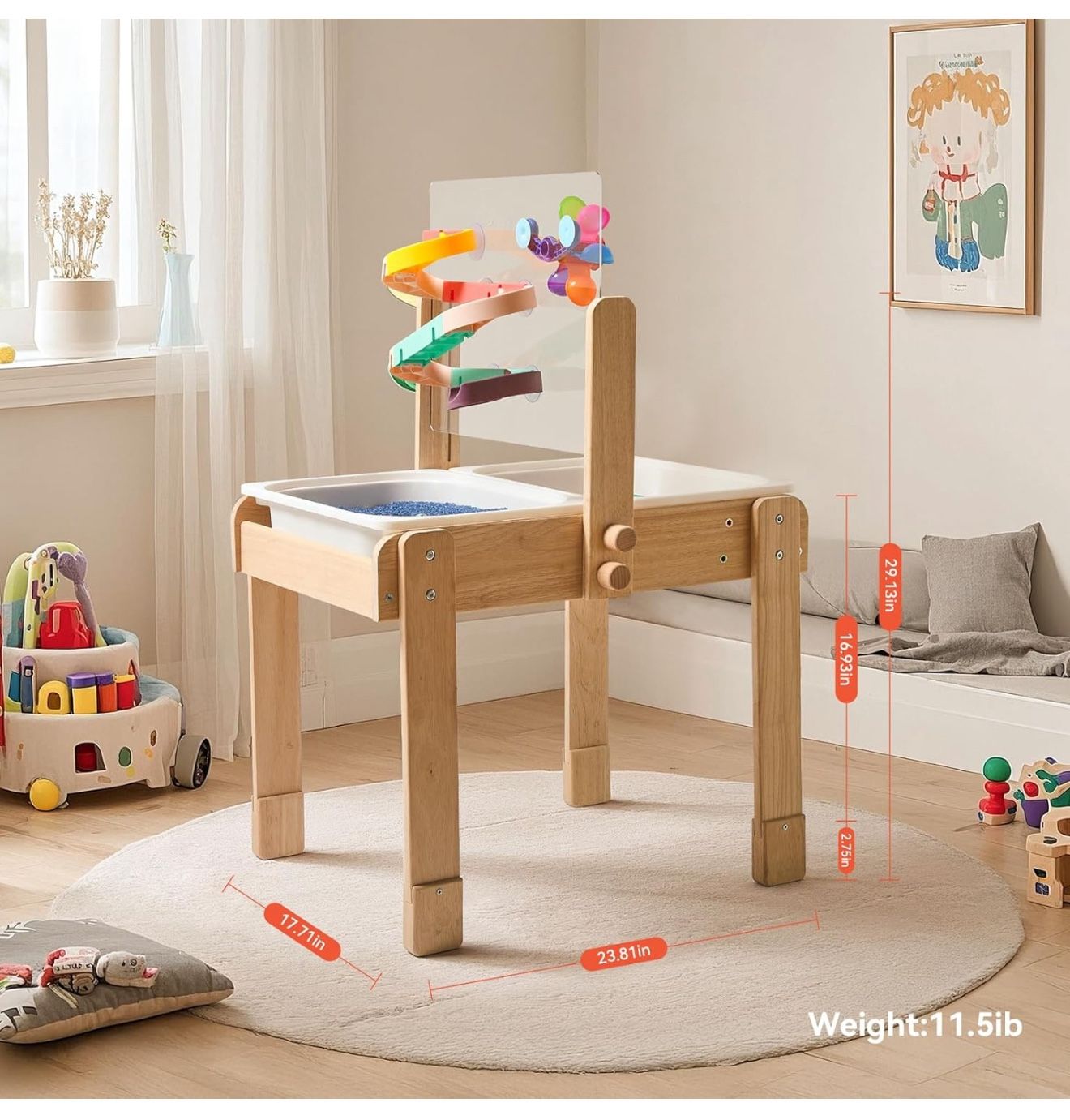 Kids Sand And Water Wooden Table Unopened In Box