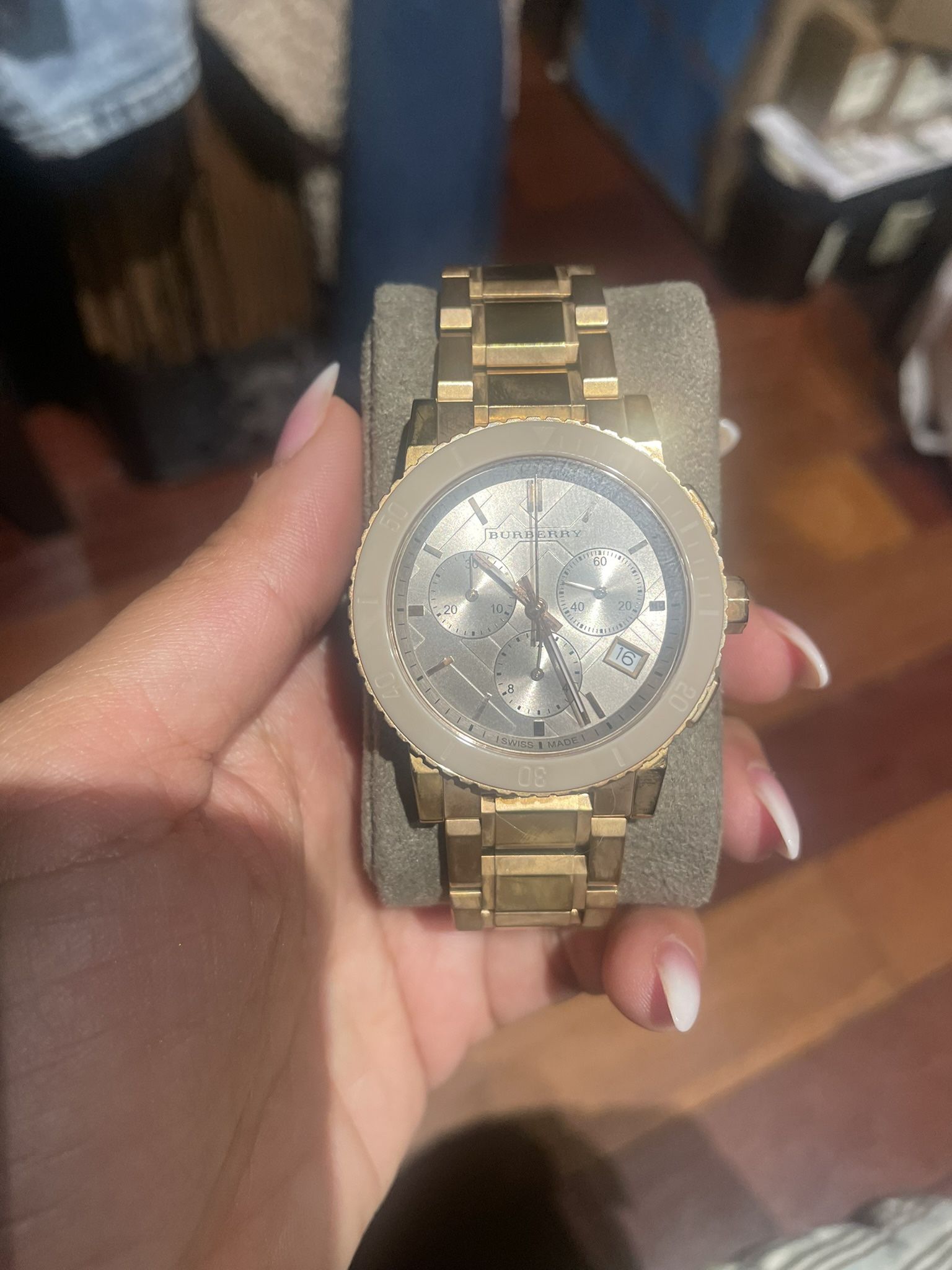 Burberry Rose Gold Watch