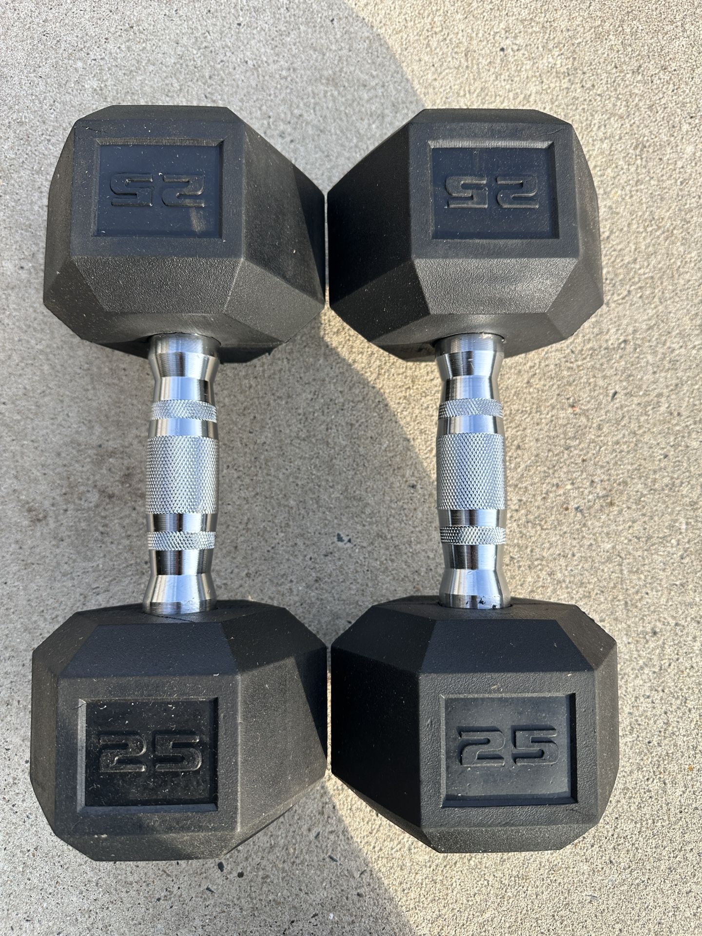 25lb Dumbbell Set