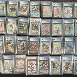 Pokémon slabs PSA & CGC