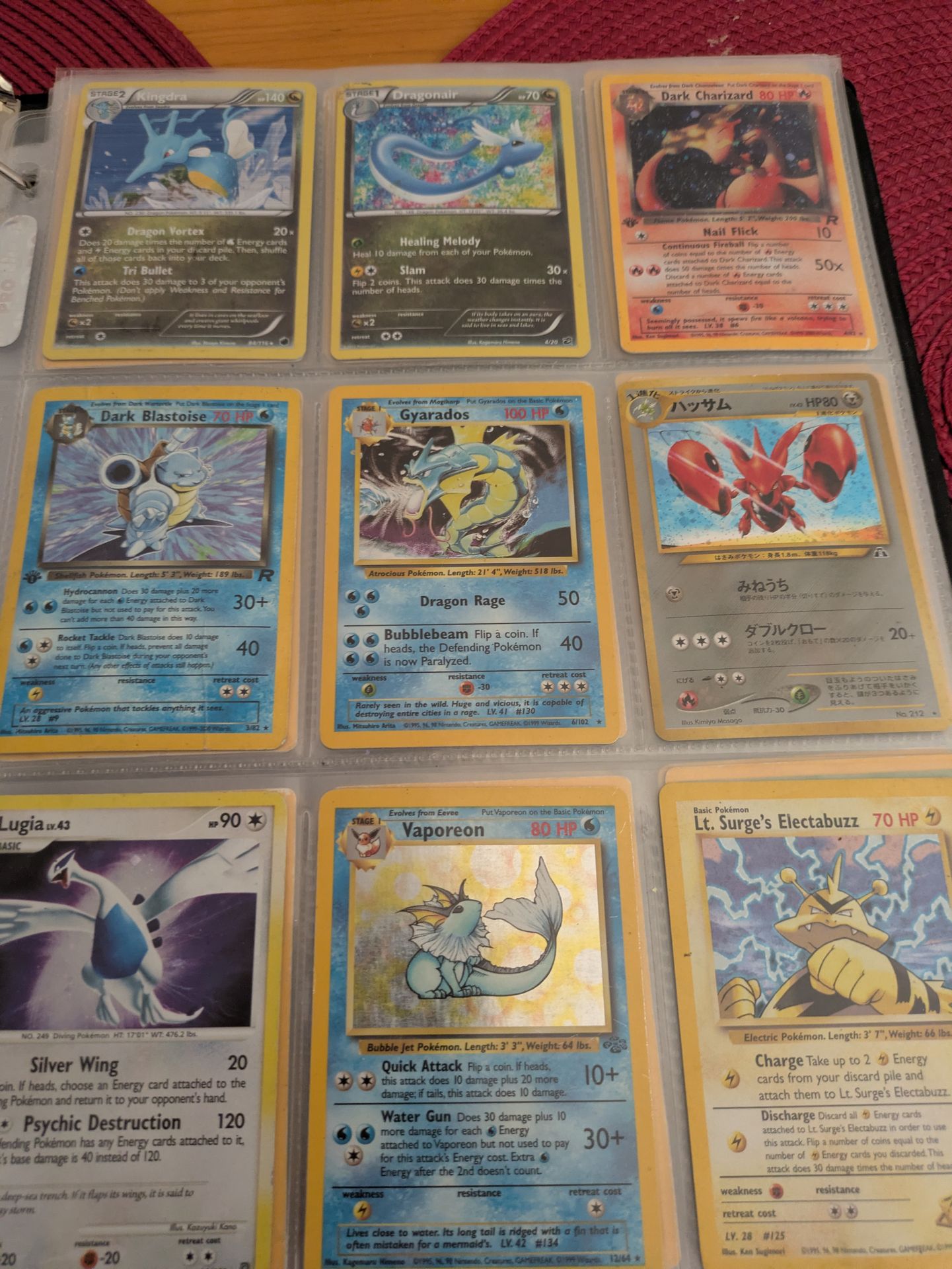 Older pokemon cards