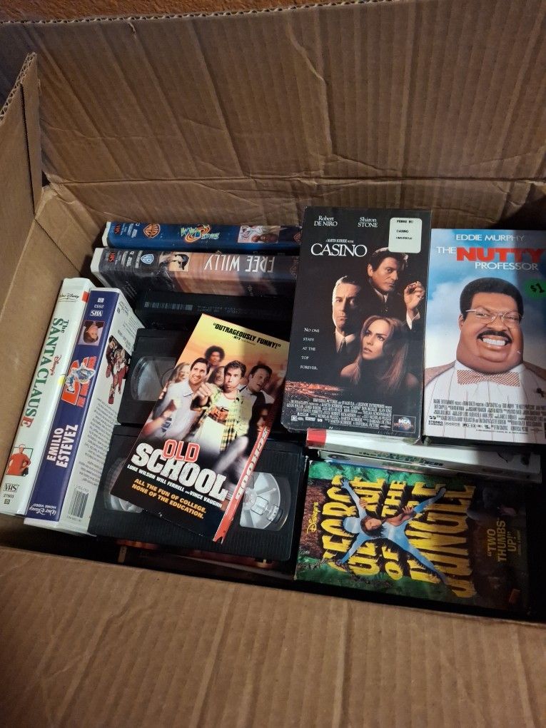 Vhs Tapes Many More I The Box