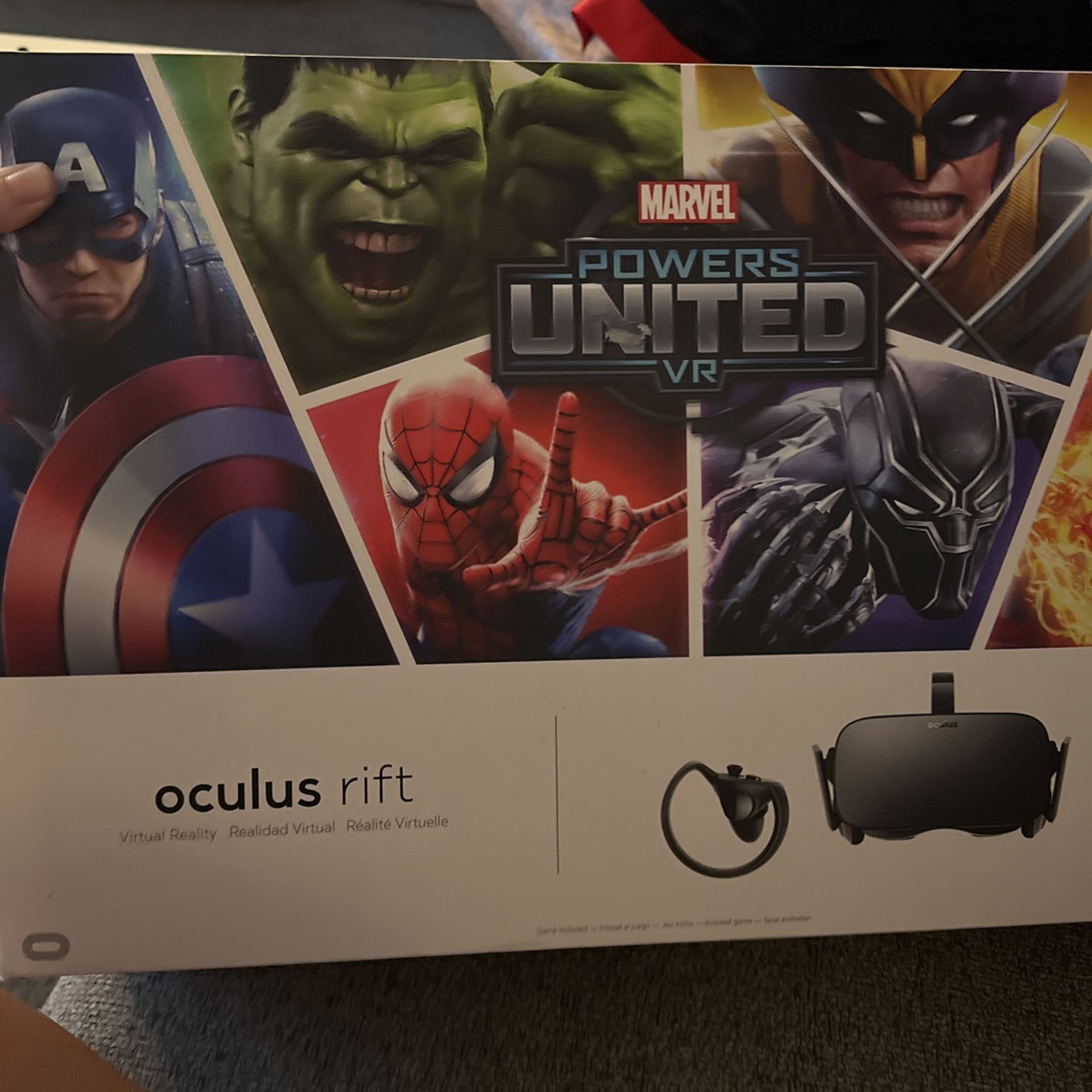 Oculus Rift Marvel Powers United Vr Bundle for Sale in Delray