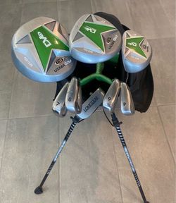 Free U.S. Kids SW 60”-63” with 57”-60” 9 Piece Golf Set