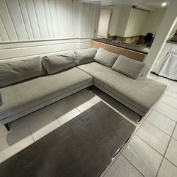 West Elm L-Shaped Sofa