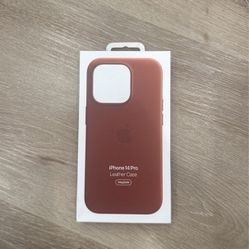 Apple iPhone 14 Pro Leather Case
