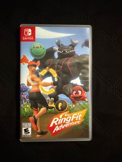 Ring fit adventure nintendo (fitness ring included)
