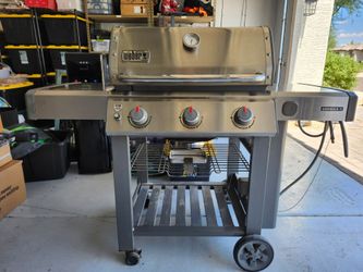Weber Genesis II S-310 Stainless Steel Natural Gas Grill