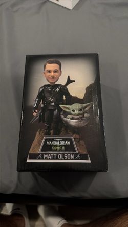 Matt Olson Mandalorian & Grogu Bobblehead — Braves Star Wars Night SGA
