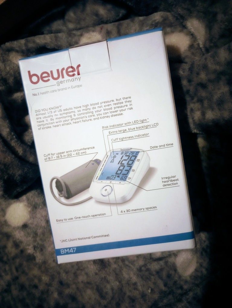 Beurer Blood Pressure Monitor