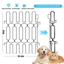 Retractable Metal Dog Door Gate