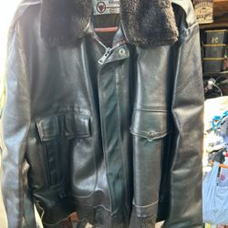 Vintage Genuine Leather Jacket