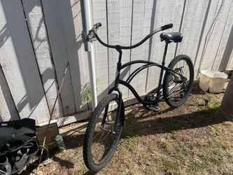 Black Beach Cruiser Single Speed