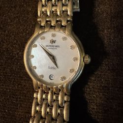 Raymond Weil Women’s Gold PVD Plated  Watch 