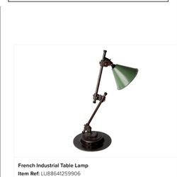 1st dibs French Industrial Table Lamp