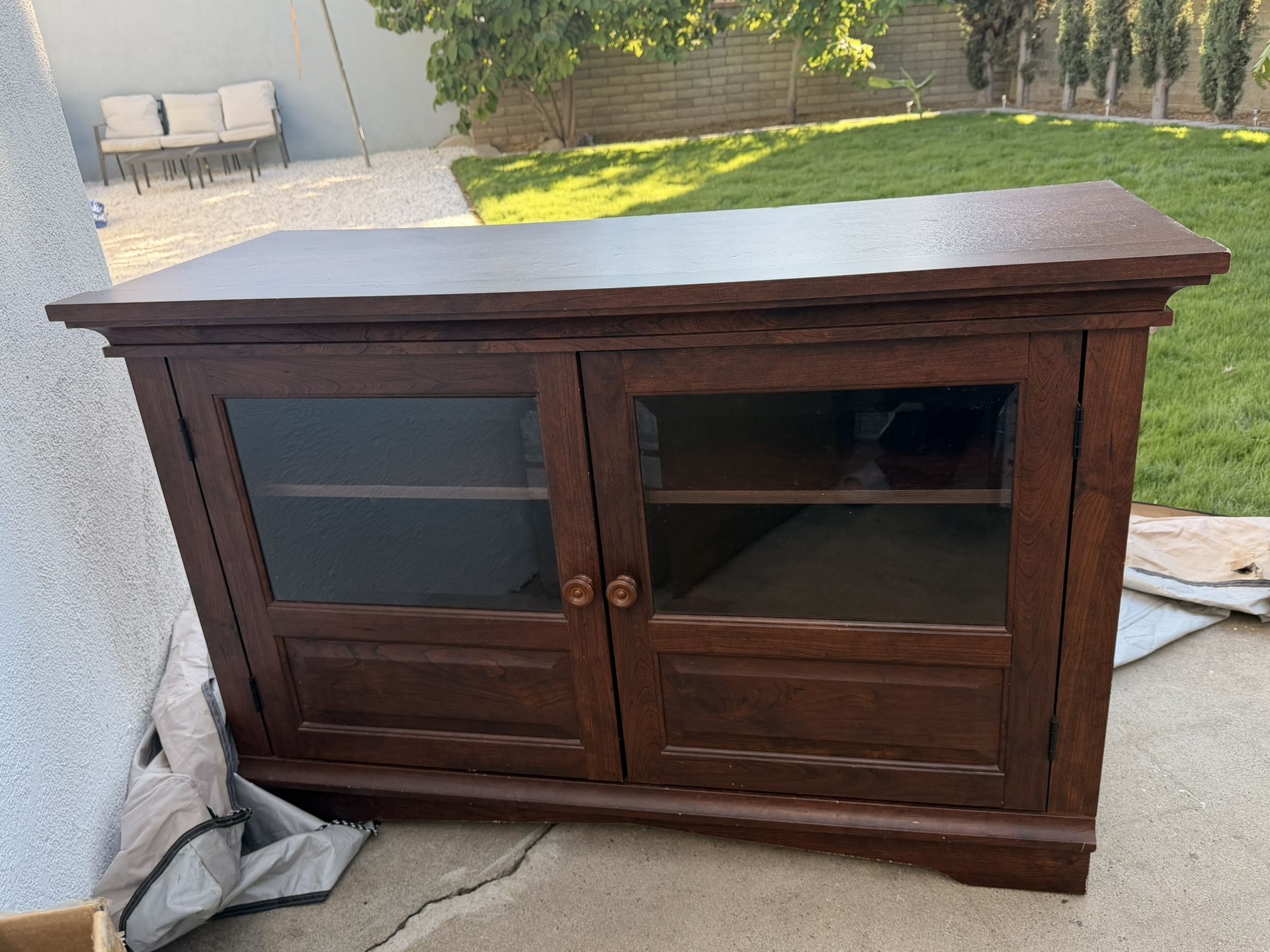 Console Table TV Media Storage Cabinet