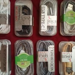 Android Data Cords And Earbuds