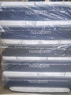 NOVAFORM king pillowtop set!!!!