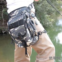 Outdoor Camping & Fishing Leg Strap Bag