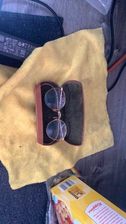 Antique silver glasses