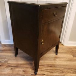 Vintage Hospital Cart Medical Cabinet 