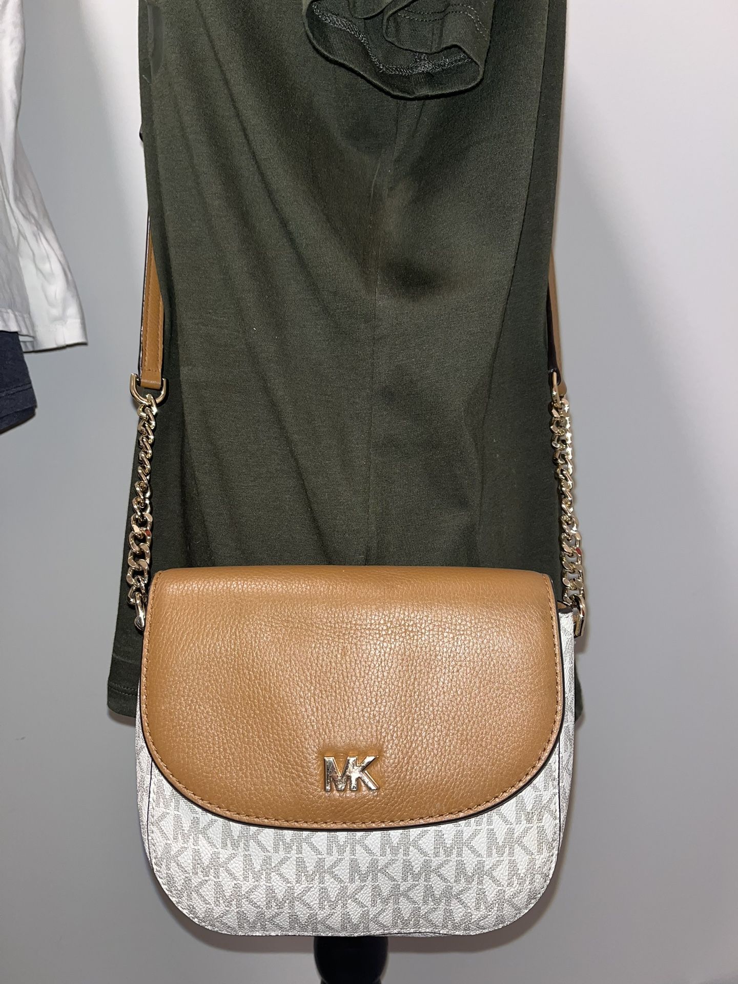 Michael Kors Mott Logo Dome Crossbody