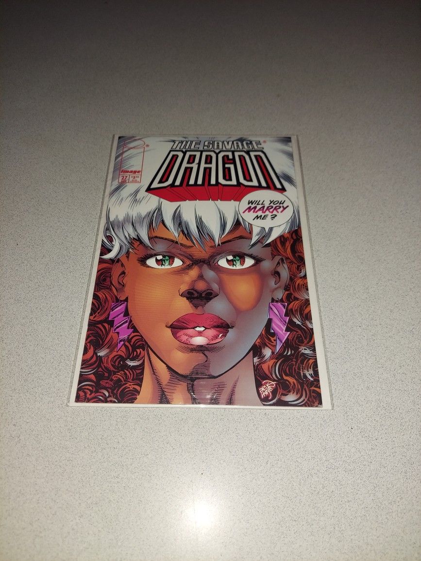 1996 THE SAVAGE DRAGON #27 COMIC BAGGED AND BOARDED
