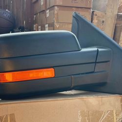 2004 to 2014 Ford F-150 Passenger Side Manual Mirror with Reflector