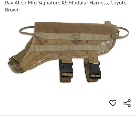 Signature K9 Ray Allen Modular Dog Harness