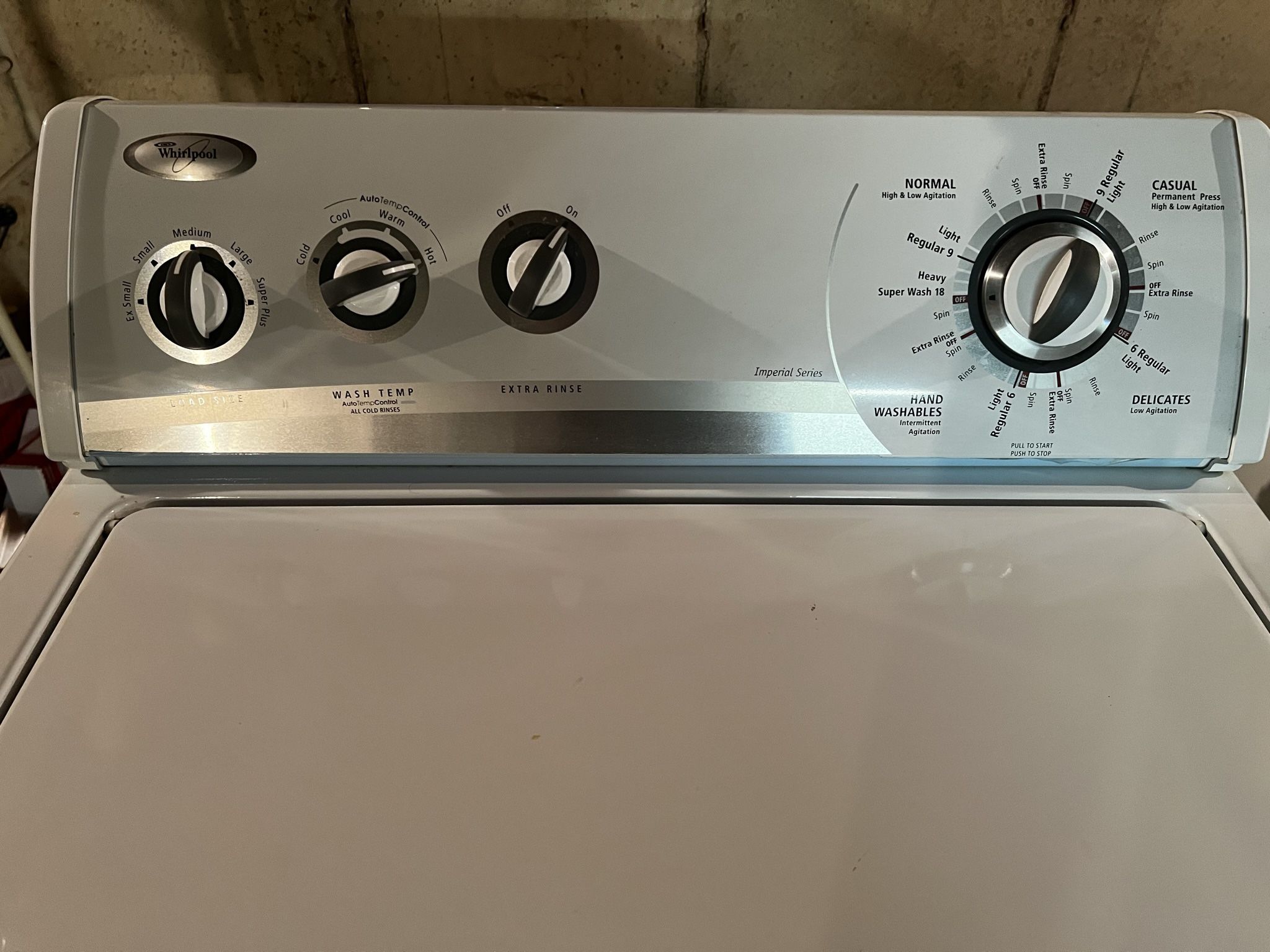 Washer And Dryer In Very Good Condition