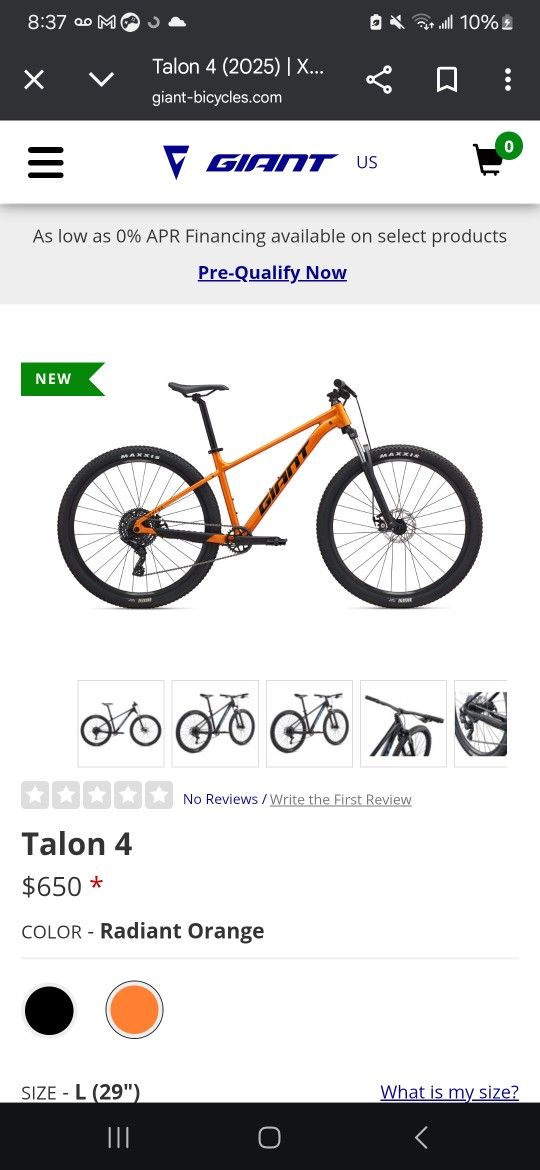 Giant Talon 27.5