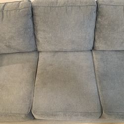 76” Grey/Beige Couch  $200 obo