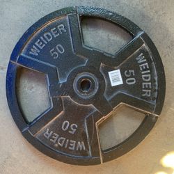 Weider 50 Lb Iron Plate