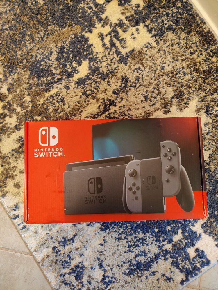 Nintendo switch grey v2