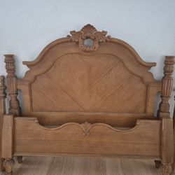 Solid Wood Four Poster Bed Frame