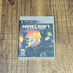 Minecraft Playstation 3 (CASE ONLY)