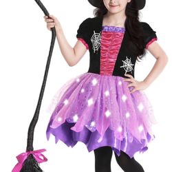 Halloween Witch Costume 3-4
