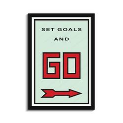 20x30 Inch Poster And Frame Monopoly Motivation Ikonick Supreme Kaws Murakami Sneakers 