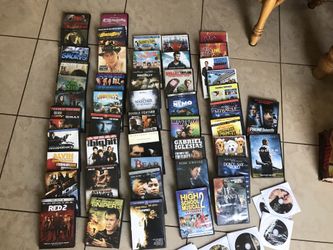 Variety of DVD movies -all for $10 BUCKS! Over 60 movies!