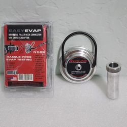Redline Easy Evap Filler Neck Connector for Smoke Machine EVAP Testing-NO DISKS