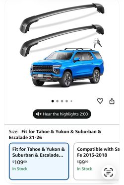 New Toyoung 330 pound roof rack cross bar